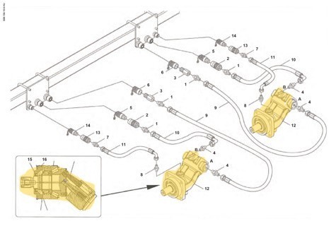 HUSKY, BISON, KONSTANTMOTOR TRACKTILLER NR. 1500765