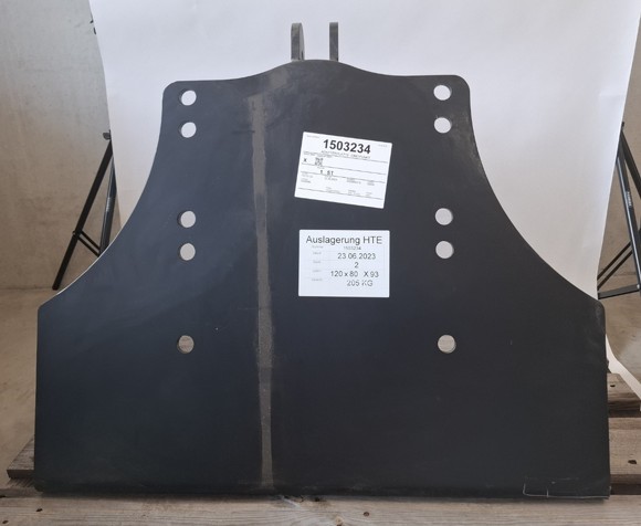 AGRIPOWER - ADAPTERPLATTE- DREIPUNKT