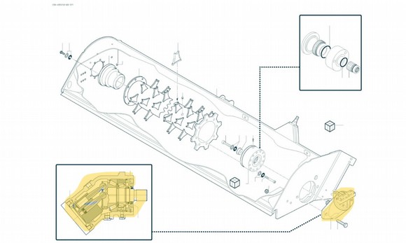  LEITWOLF, EVEREST AXIALKOLBENMOTOR POWER FRÄSE NR. R5901