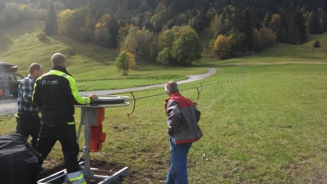 BABYLIFT Seillift mit Teller