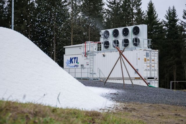 KTI-snowPRO All-Wetter-Schneeanlage