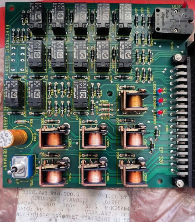 Steuerung Arbeitshydraulik PB240