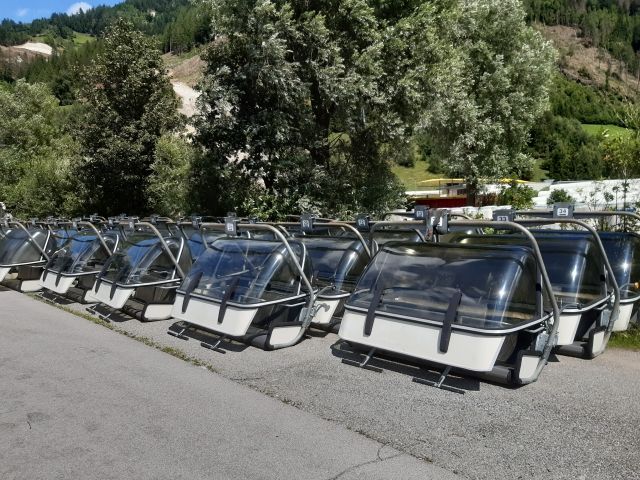 4 CLD/B Doppelmayr 4er Sessel mit Bubbles